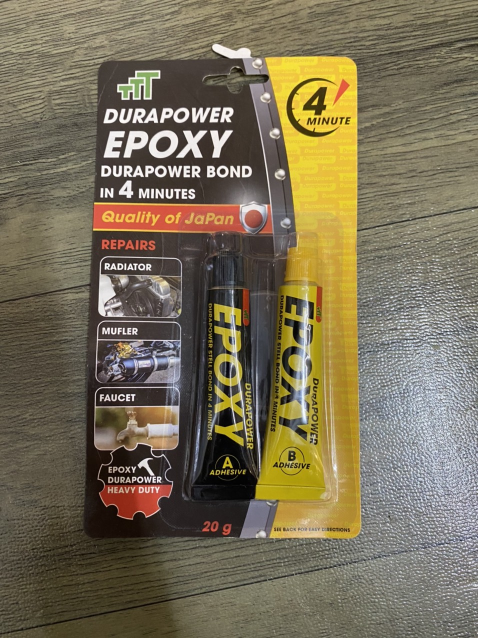 Keo dán sắt Epoxy Durapower