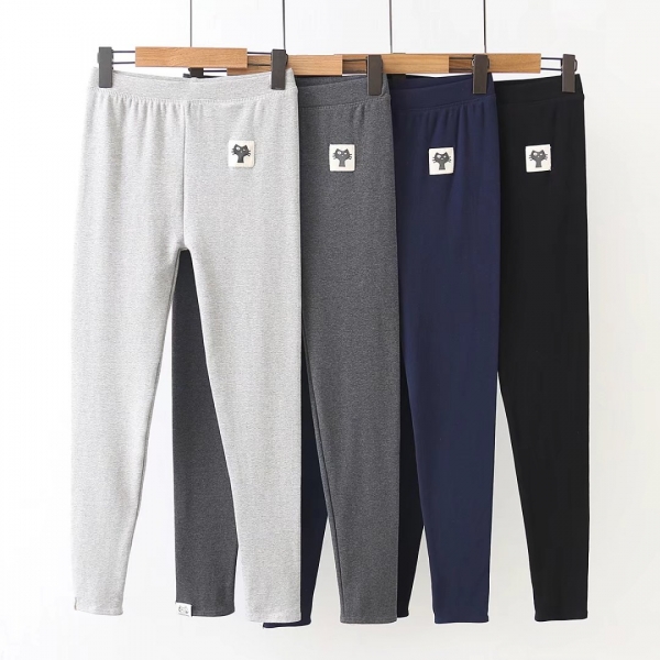 Quần legging MÈO lót lông cực ấm