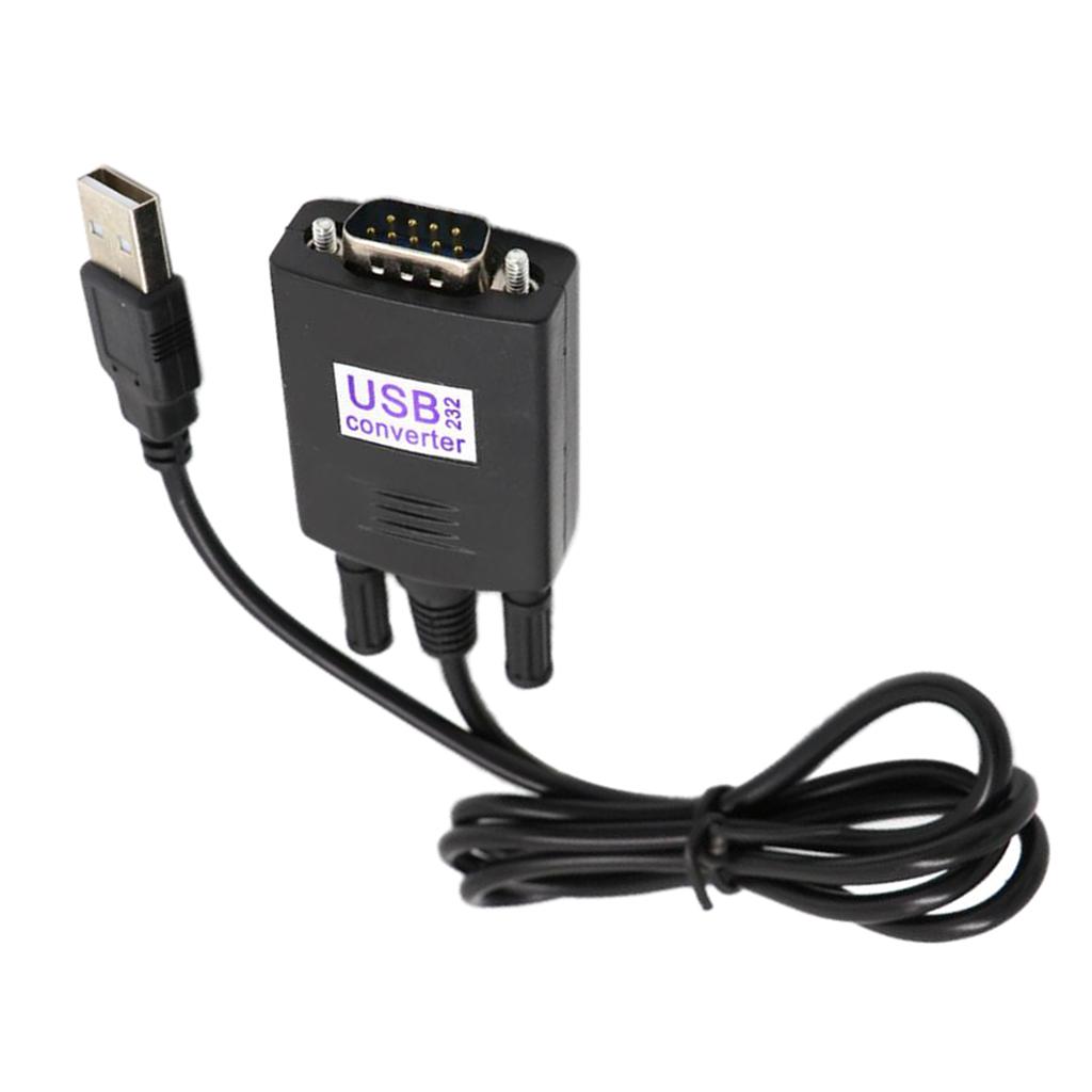 USB 2.0 To Serial DB-9 RS-232 Converter Cable Supported Windows 98/ Se/ ME/ 2000/ XP/ Vista / Windows7 / Win10