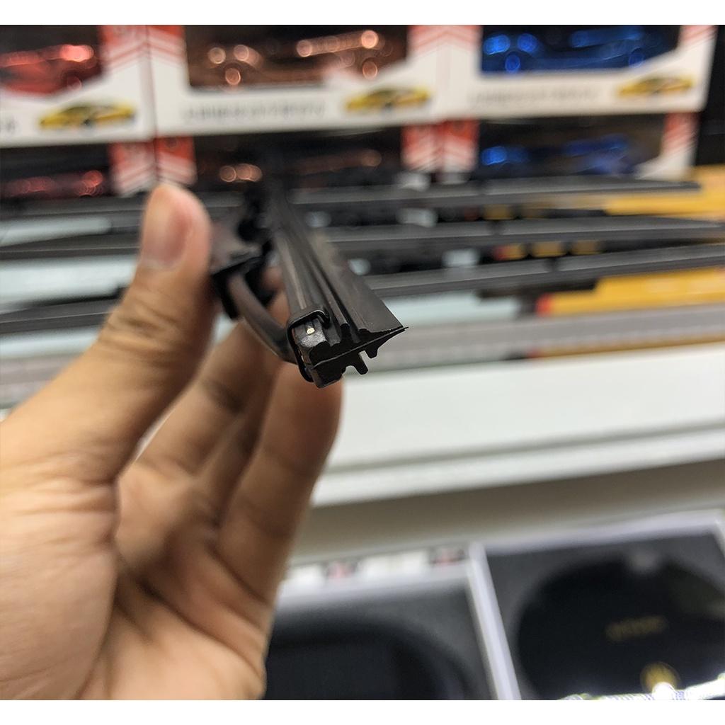 1 cặp gạt nước mưa xe ô tô, lưỡi gạt mưa silicon xe oto thông minh xe Toyota Camry