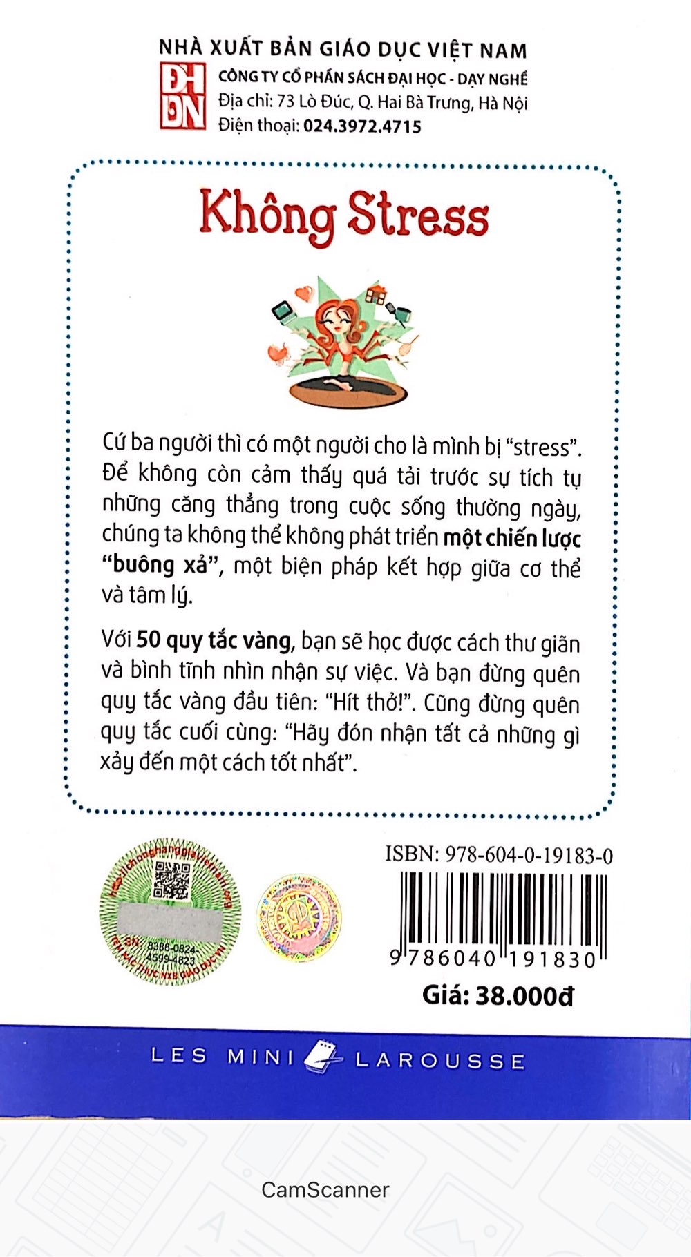 50 quy tắc vàng - Không stress