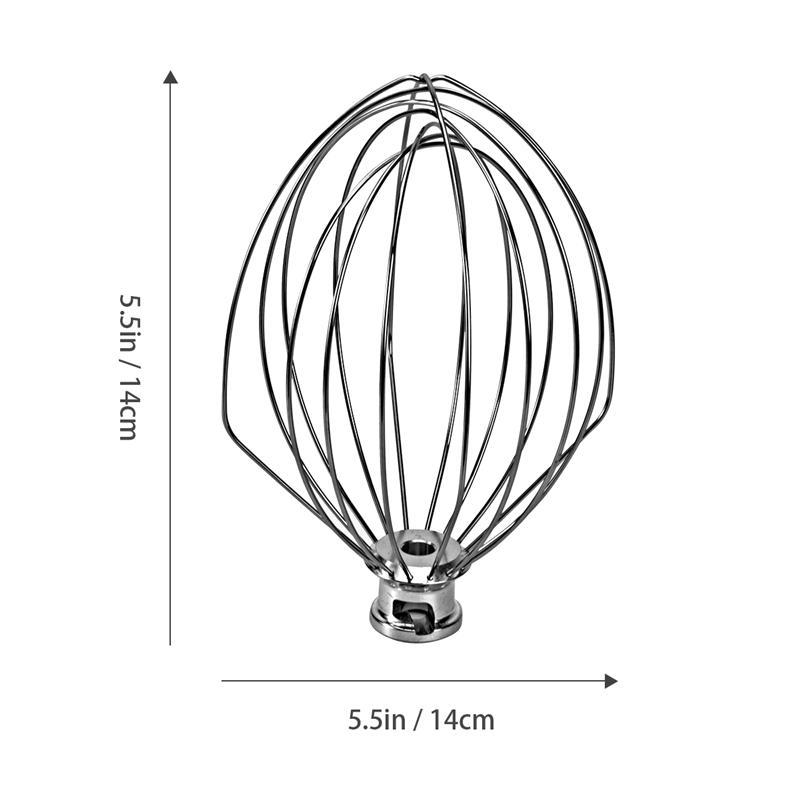 Điện Trứng Be Xay Sinh Tố Frother Phối Đánh Trứng Inox Bột Làm Bánh Khuấy Khuấy Tương Thích Cho K45WW Dây Roi