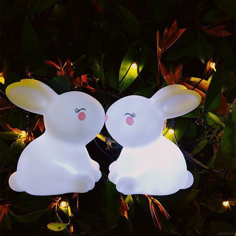 đèn ngủ, đèn để bàn hình thỏ đáng yêu