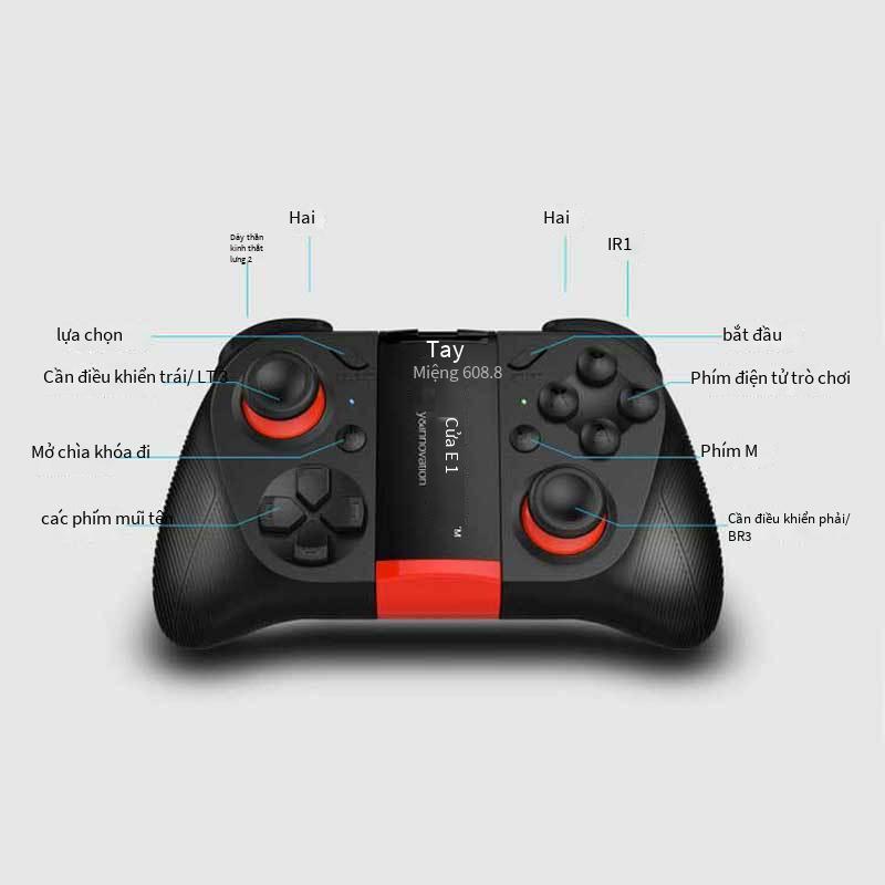 Ưu đãi đặc biệt Android iOS King Kích thích Bẻ khóa miễn phí Tay cầm chơi game Bluetooth không dây Tay cầm chơi game VR