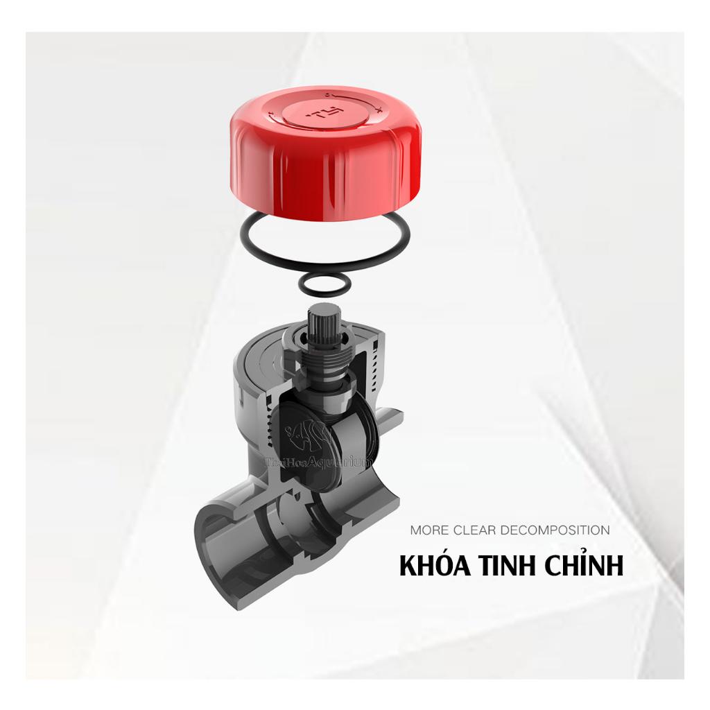 Khóa gen nhựa PVC nhãn hiệu TY dùng cho bể cá cảnh