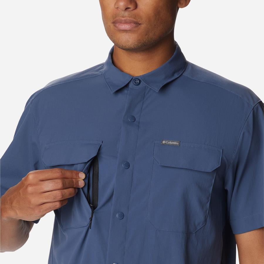 Áo sơ mi ngắn tay nam Columbia Canyon Gate Utility - 2031151478