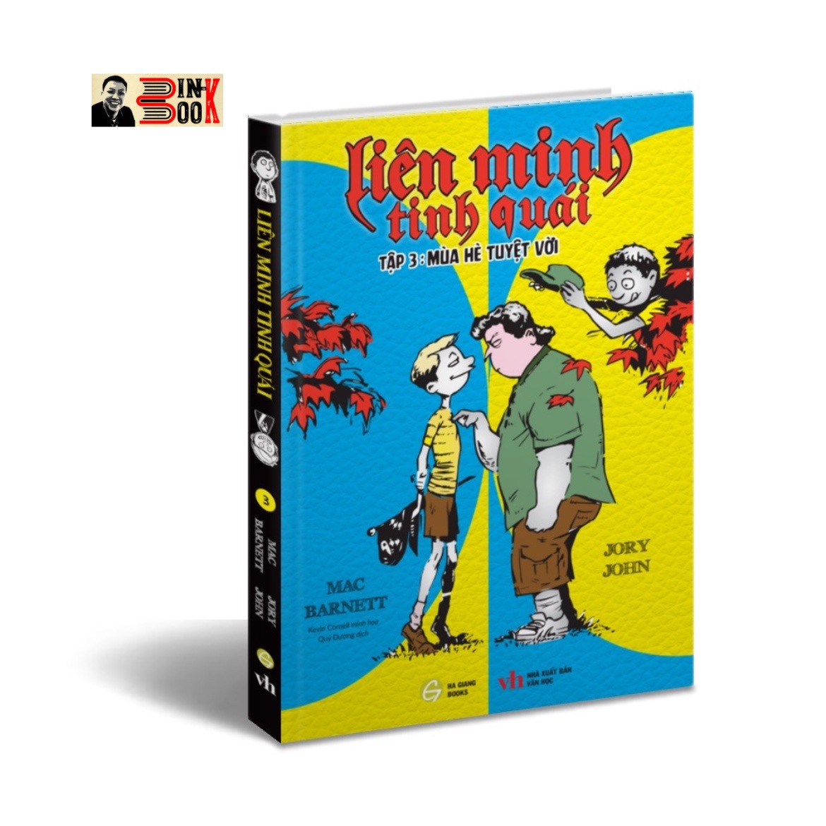 LIÊN MINH TINH QUÁI Tập 3: Mùa hè tuyệt vời - Mac Barnett, Jory John – Quý Dương dịch - Hà Giang Books – bìa mềm