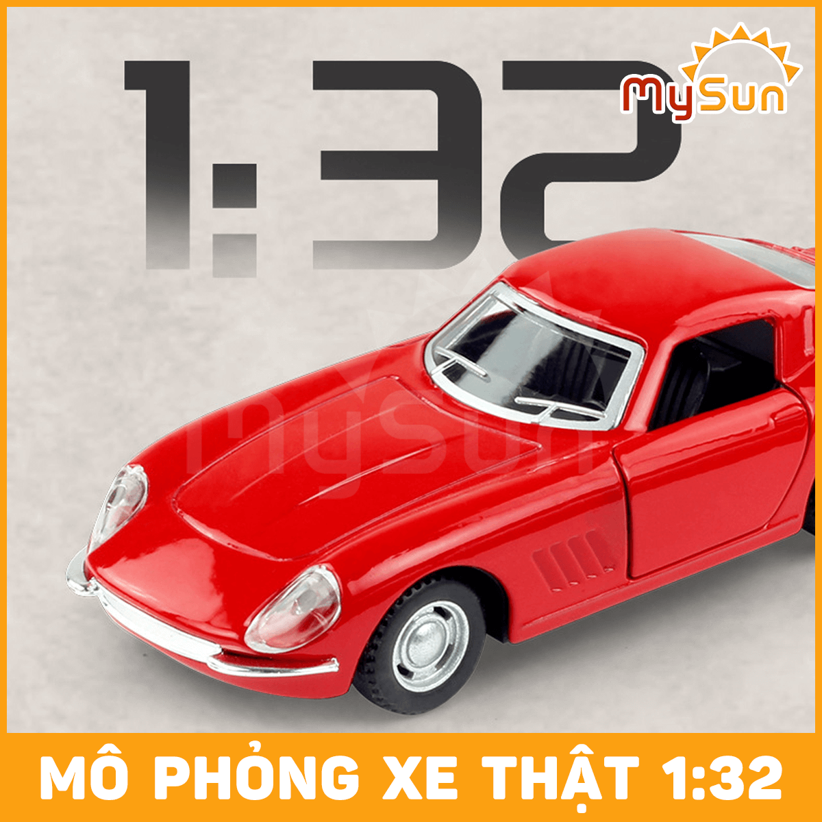 Mô hình xe hơi ô tô kim loại xe oto cổ điển đồ chơi 1:32 mini có nhạc giá rẻ