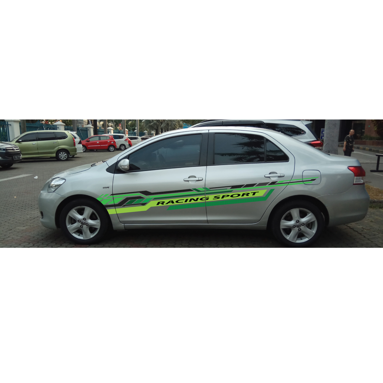 Tem dán sườn cho xe Kia, xe Nissan, các dòng xe khác WRAP 20, KT 264x26cm