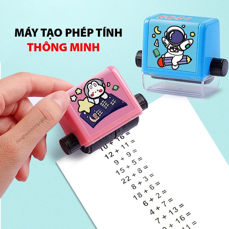 Máy Tạo Phép Tính, Con Lăn Tạo Phép Tính Cộng Trừ Giúp Bé Học Tốt Bảo Hành 1 Năm