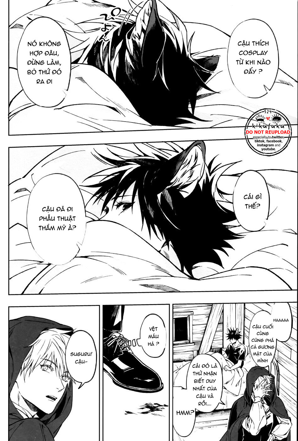 tôi trở thành nhân vật chính của một trò chơi bl, tôi được đối thủ của mình theo đuổi. chapter 1 9