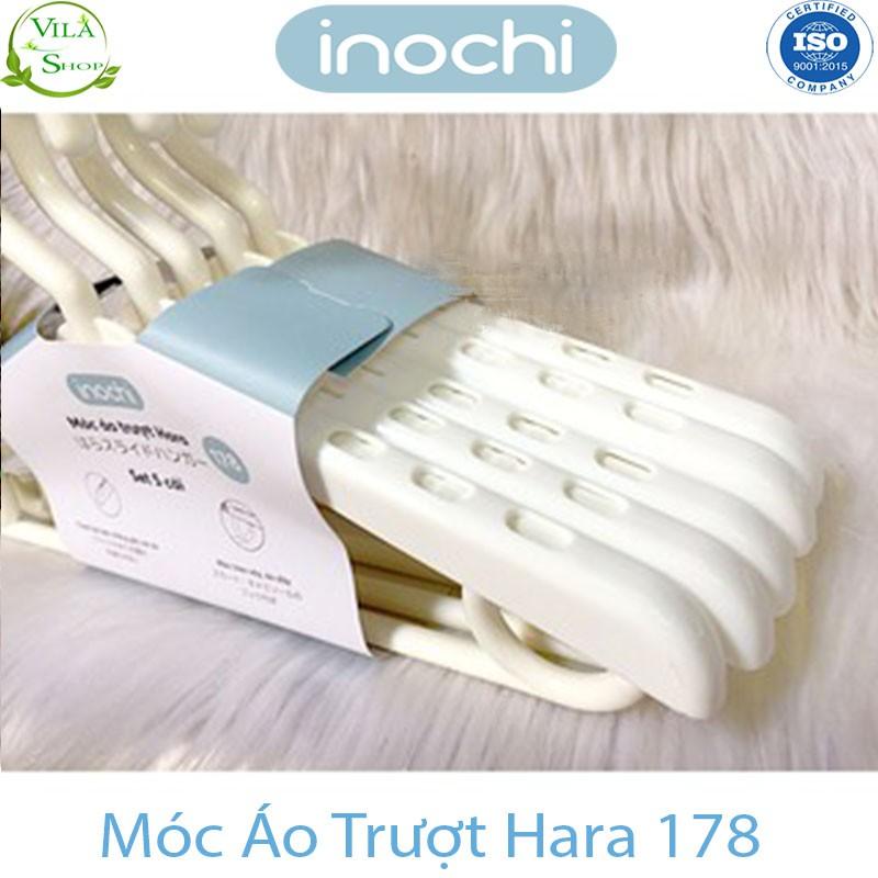 Móc Treo Quần Áo, Móc Quần Áo Trượt Trẻ Em Hara 178 Nhựa Cao Cấp Inochi Tiêu Chuẩn Nhật