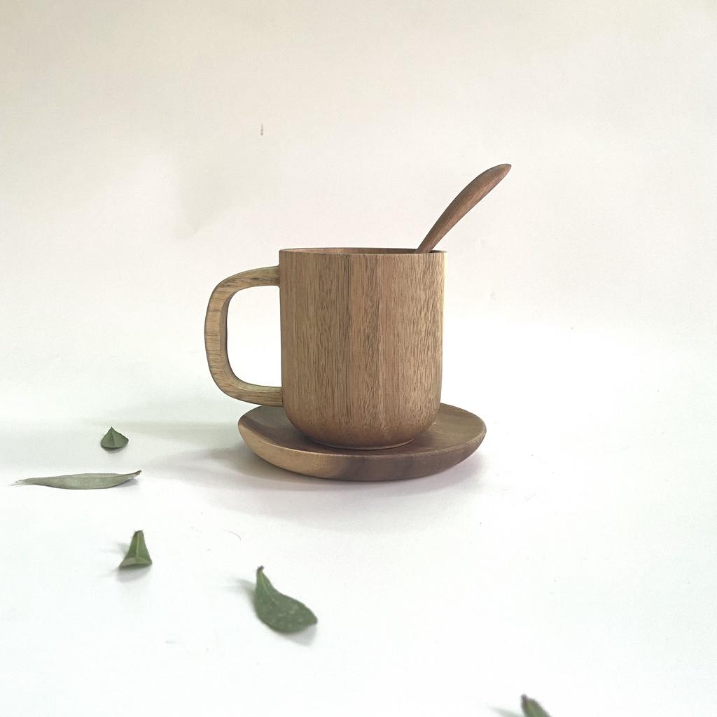 Cốc gỗ/ ly/ Lót ly/ thìa, muỗng gỗ xuất Nhật wooden cups