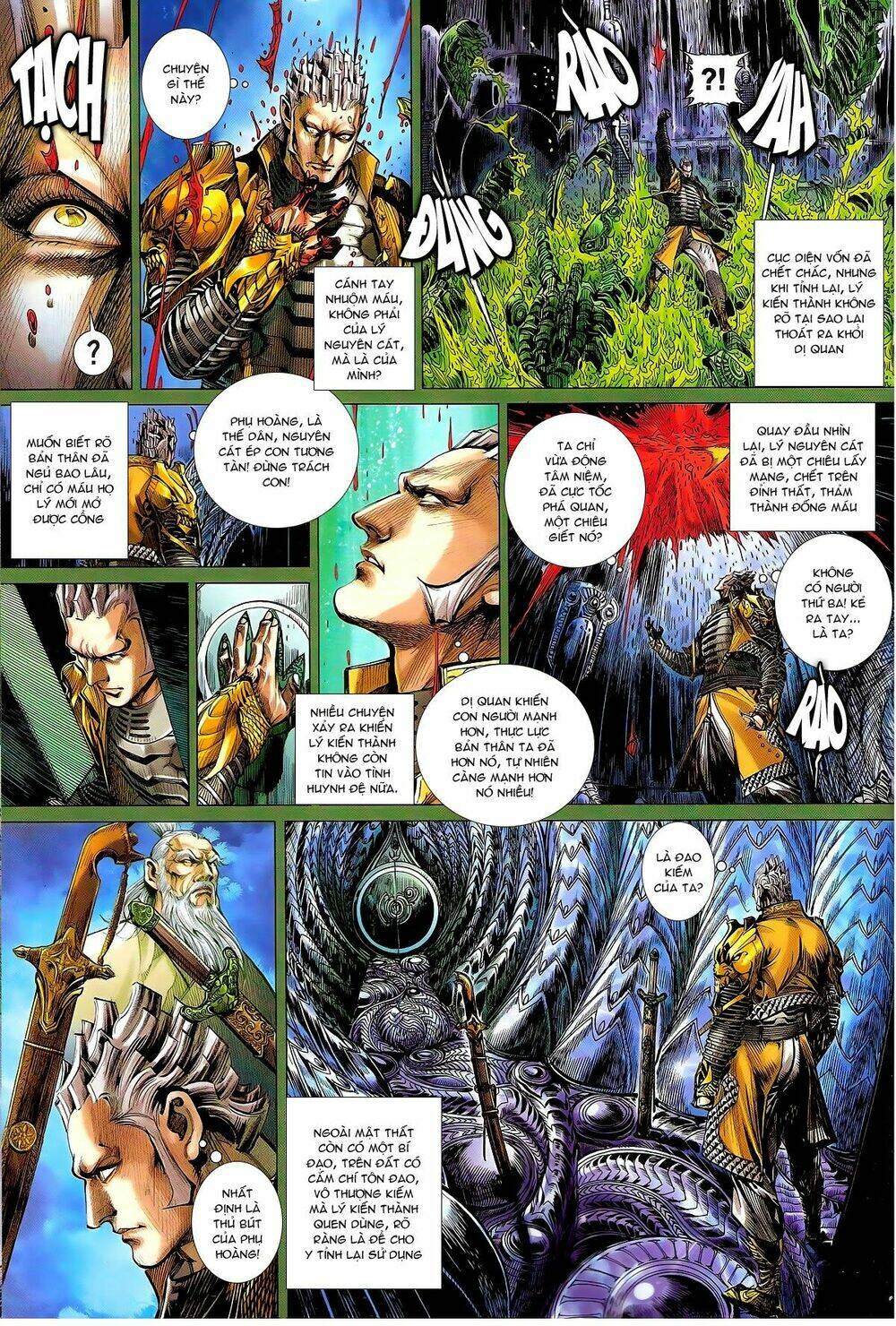 thiết tướng tung hoành (cựu tác) chapter 136 17