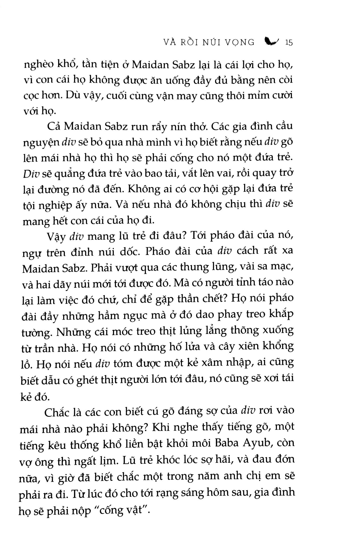 Và Rồi Núi Vọng