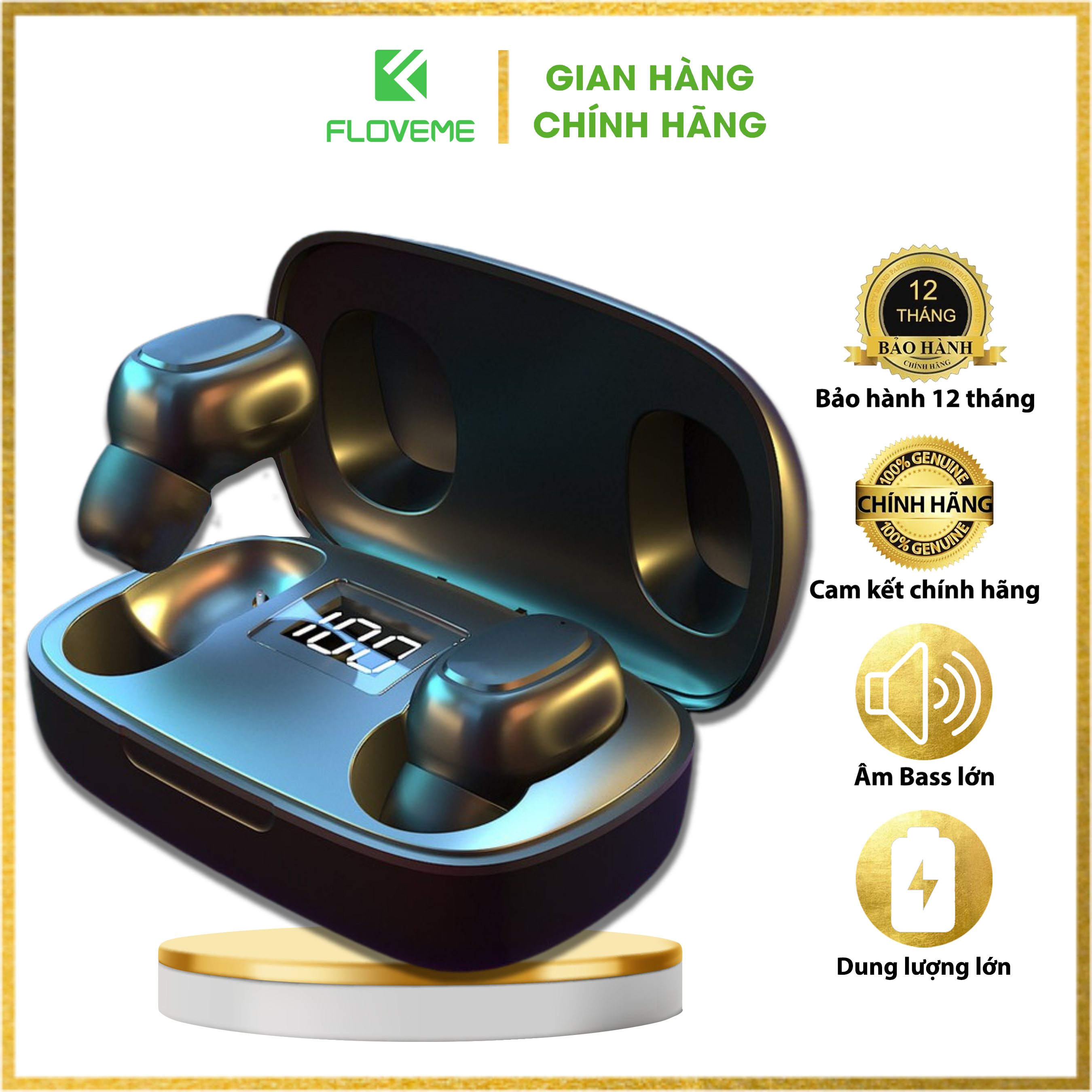 Tai nghe không dây Bluetooth TWS T10