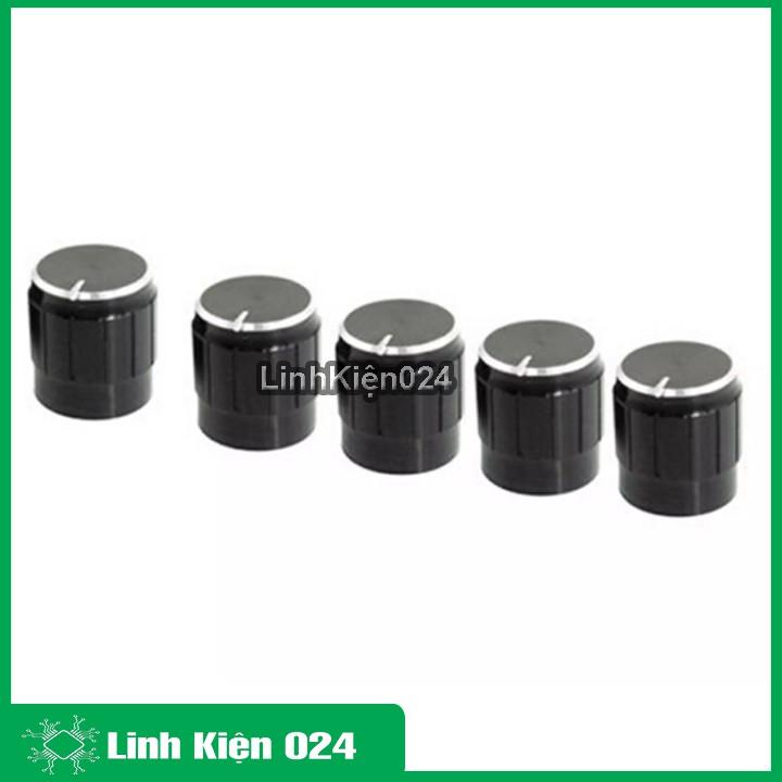 NÚM TRIẾT ÁP-NHÔM ĐEN NT1517 16MM