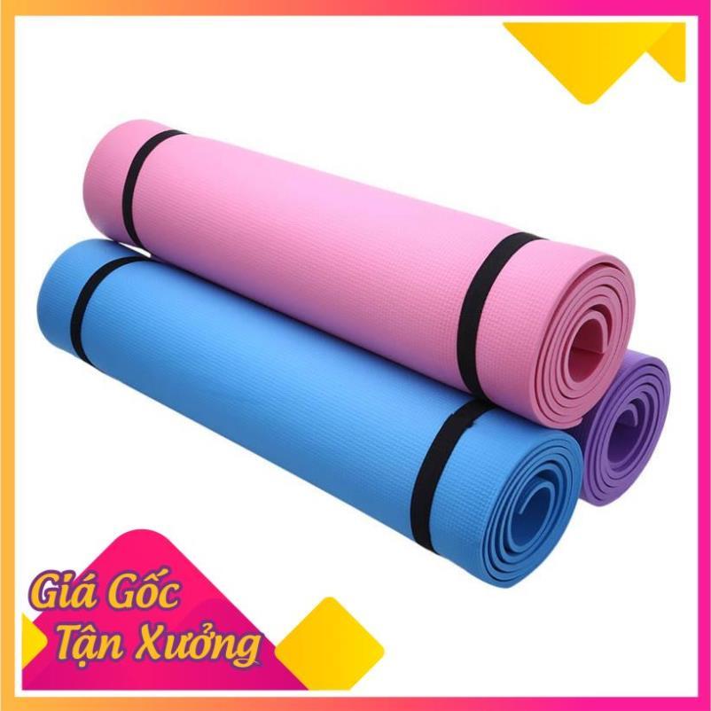 Thảm Tập Yoga PVC 173x61x0,3 Cm Cao Cấp FREESHIP  TP'S