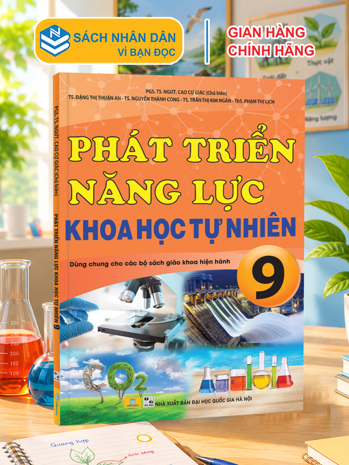 Sách - Phát Triển Năng Lực Khoa Học Tự Nhiên 9 - Dùng chung cho các bộ SGK hiện hành - ndbooks