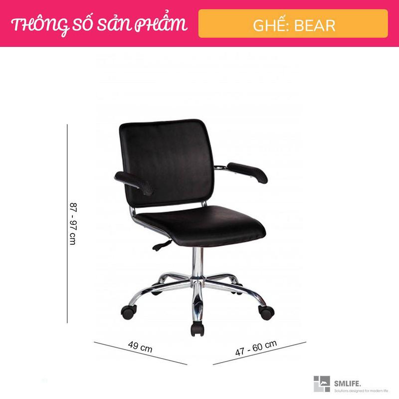 Ghế xoay nhân viên SMLIFE Bear