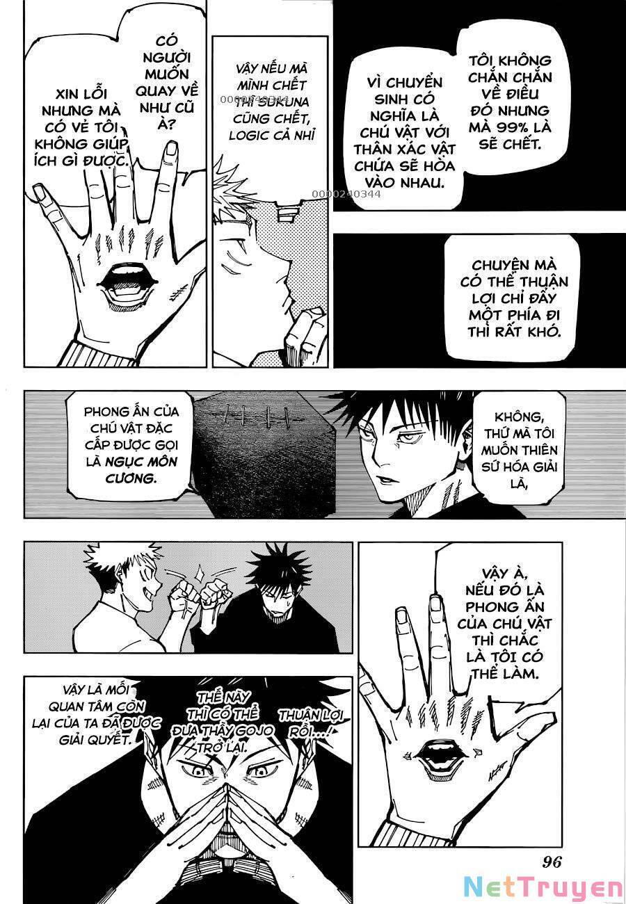 jujutsu kaisen - chú thuật hồi chiến chapter 199 17