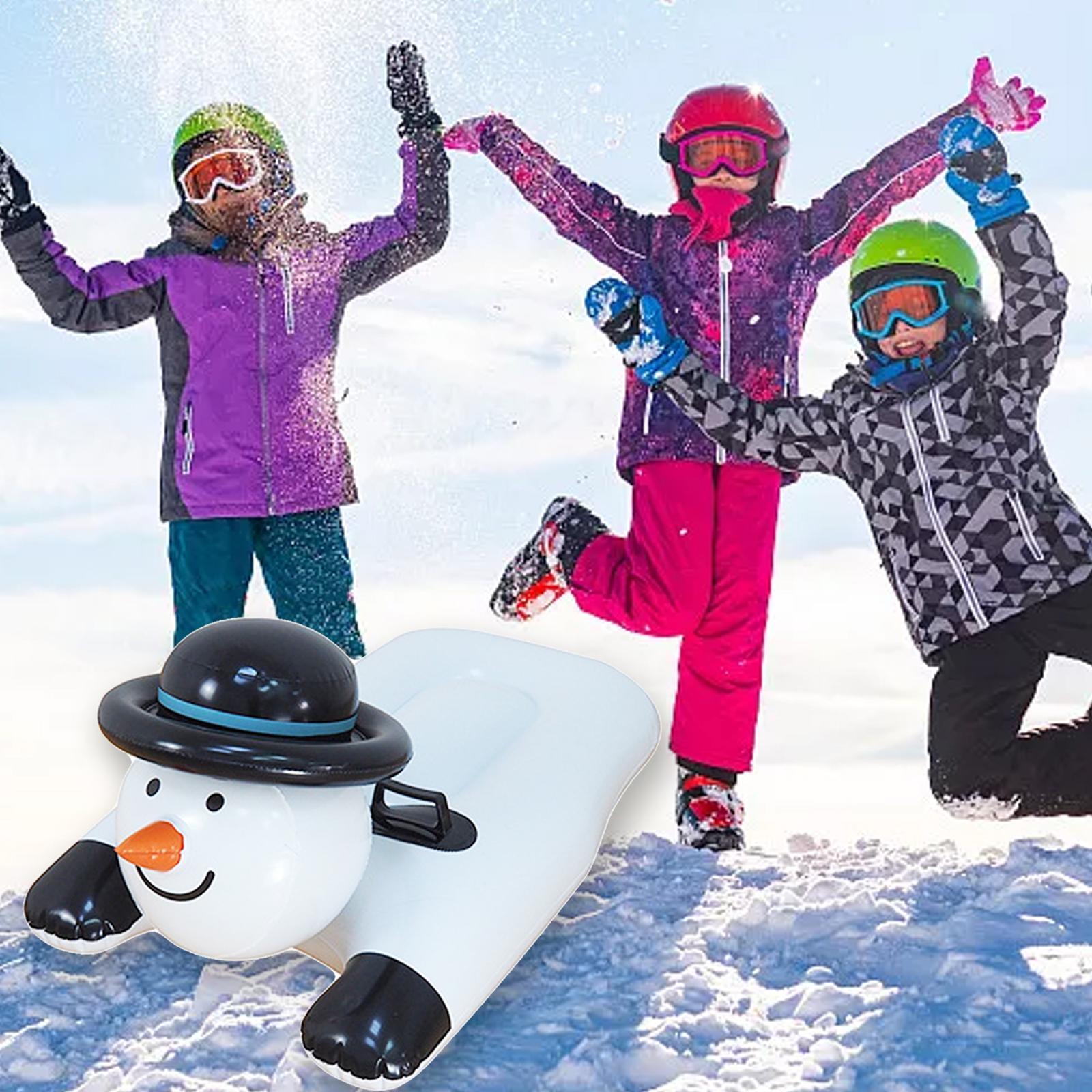Inflatable Snow Tube Heavy Duty Snow Sled for Children Adult