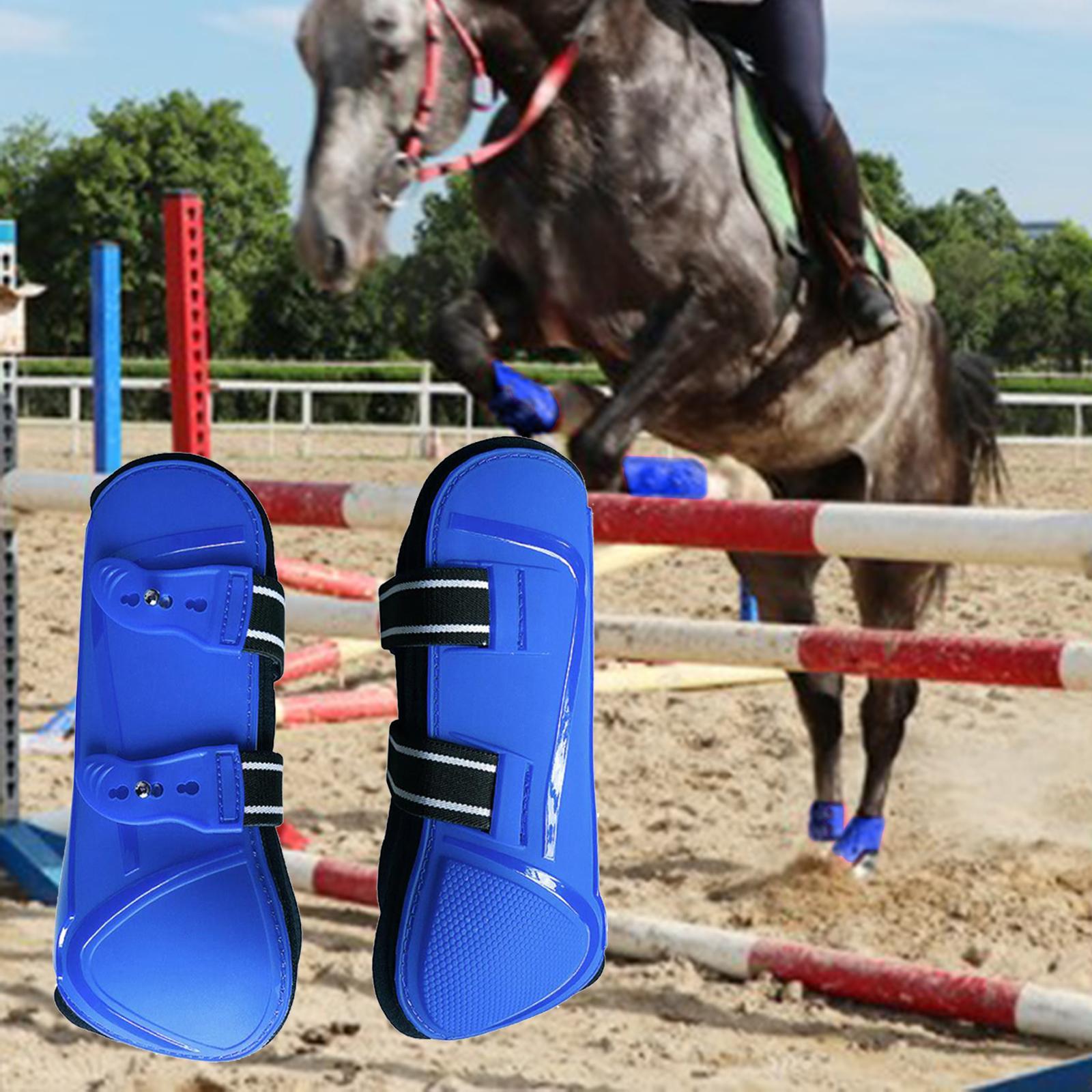 Horse Tendon Boots Legs Jumping Feet Guards Protection Wrap Boots Gear Front Leg