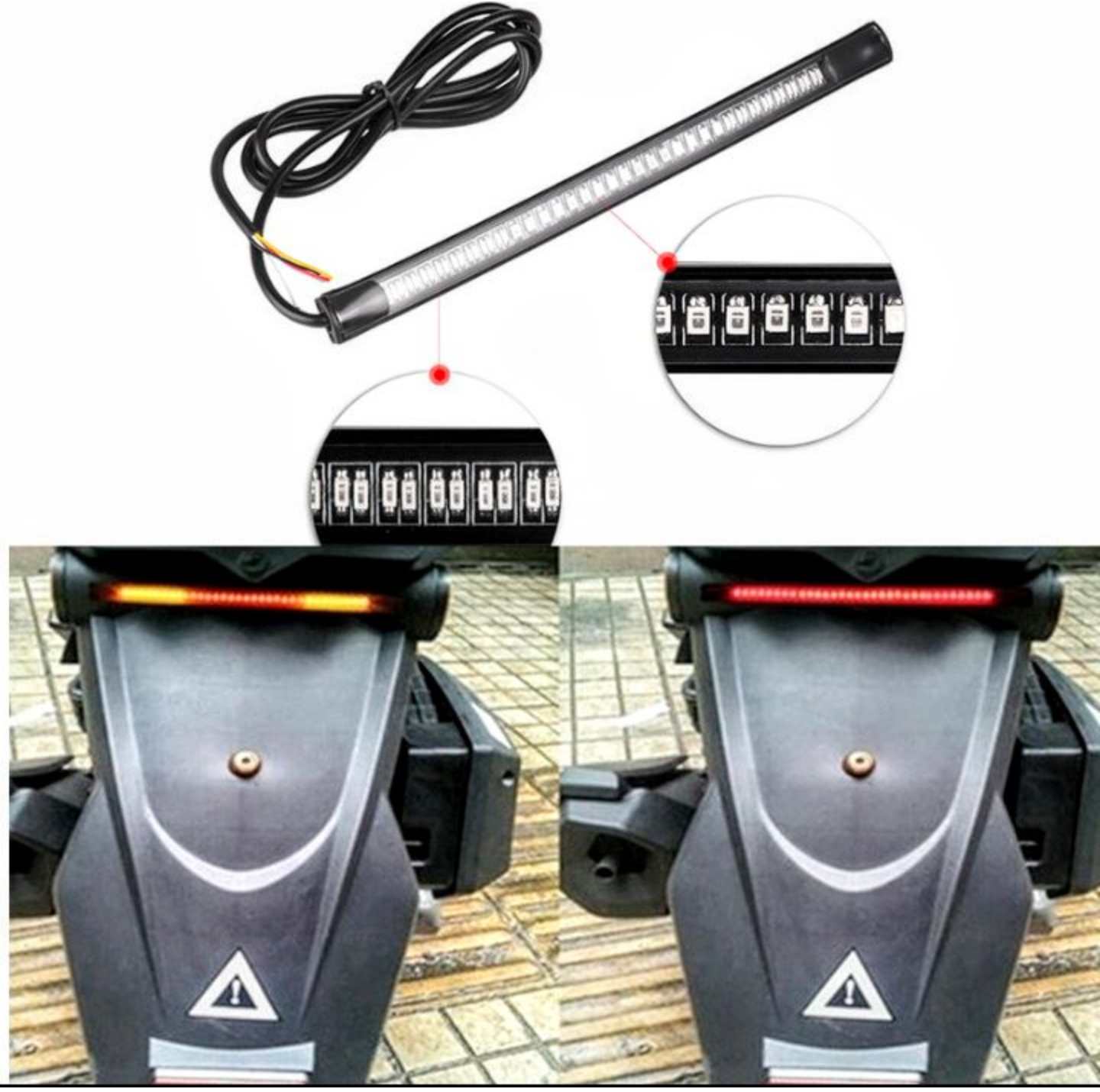 CỰC ĐỈNH VỚI 1 THANH LED TRANG TRÍ STOP XIN NHAN TÍN HIỆU LẮP XE MÁY XE HƠI ÔTÔ CỰC ĐẸP HÀNG ĐẸP CHUẨN GIÁ RẺ