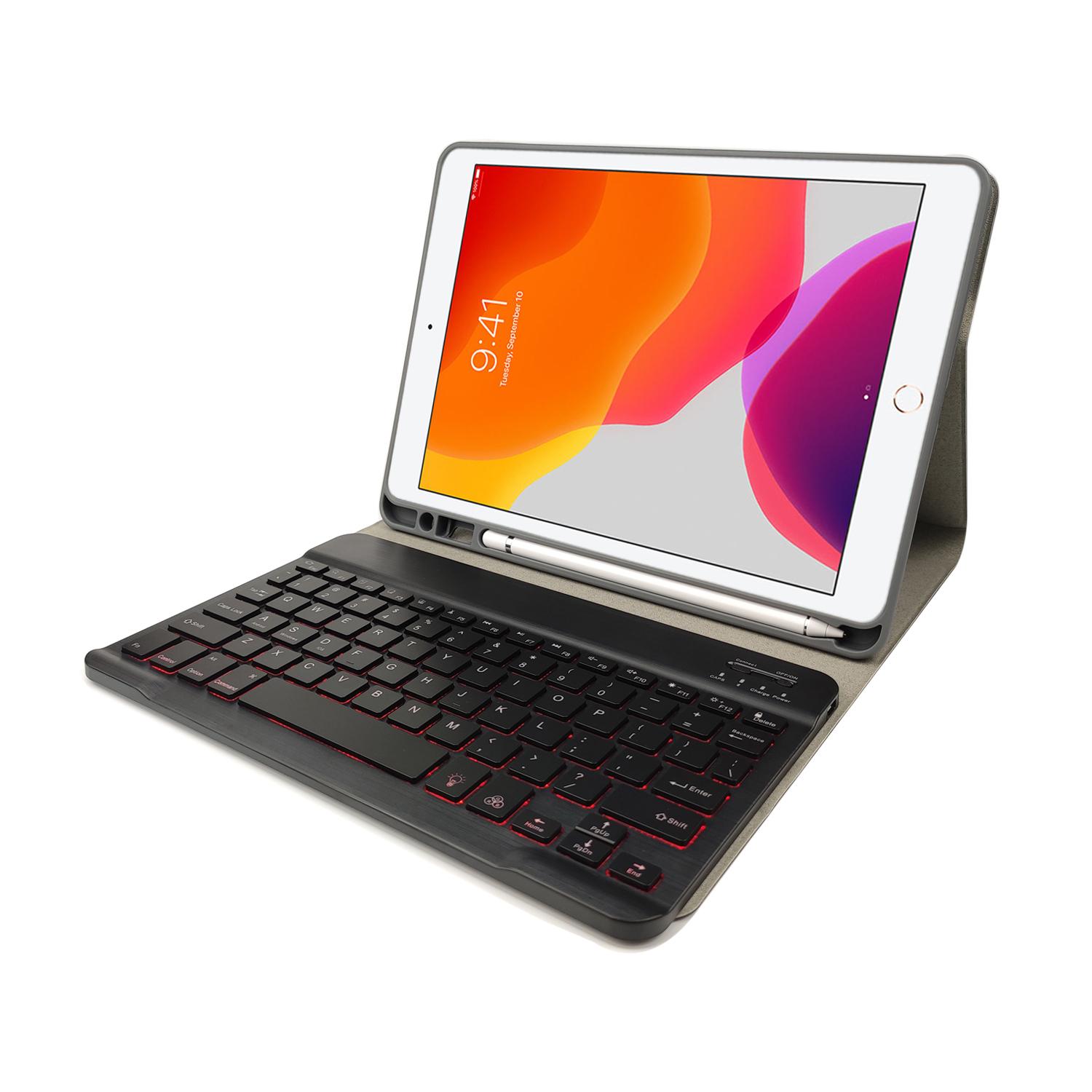 Nắp gập và bàn phím không dây Bluetooth cho iPad 10.2/iPad Air 10.5/iPad Pro10.5