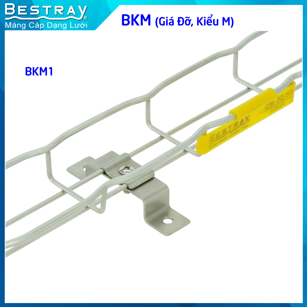 Giá Đỡ Kiểu M | Giá Đỡ Máng Lưới Bestray | Bracket Kit, M Type