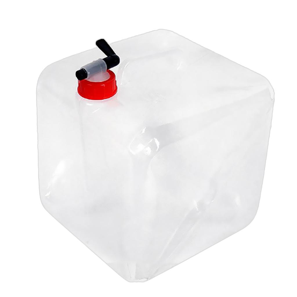 Drinking Water Pot Folding Water Bucket Bottle for Outdoor 10L