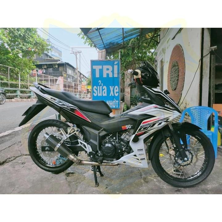 Tem rời xe winner 150 GTR trắng đỏ đen