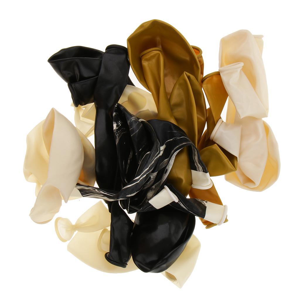 20 Pieces Agate Confetti Latex Balloons Wedding Birthday Party Decor