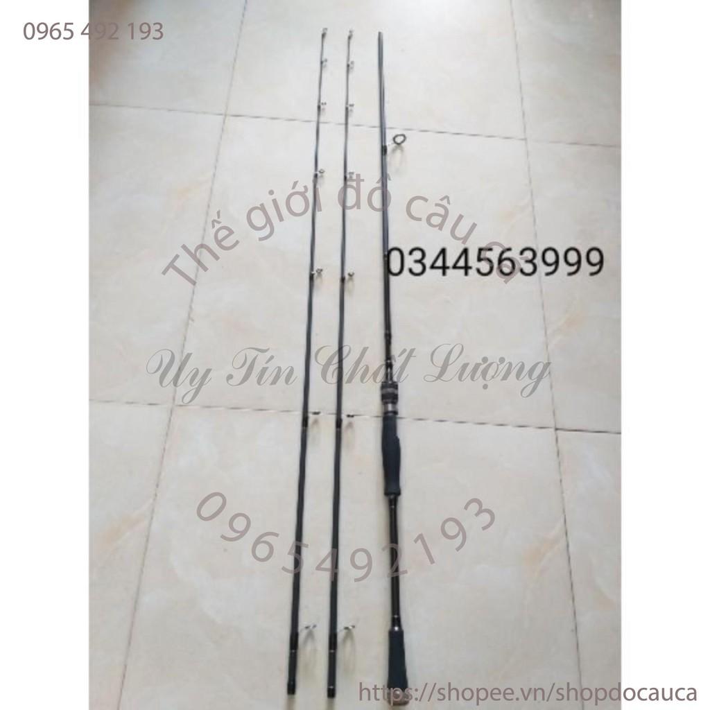 Cần câu máy lure daiwa 2 ngọn đứng và ngang