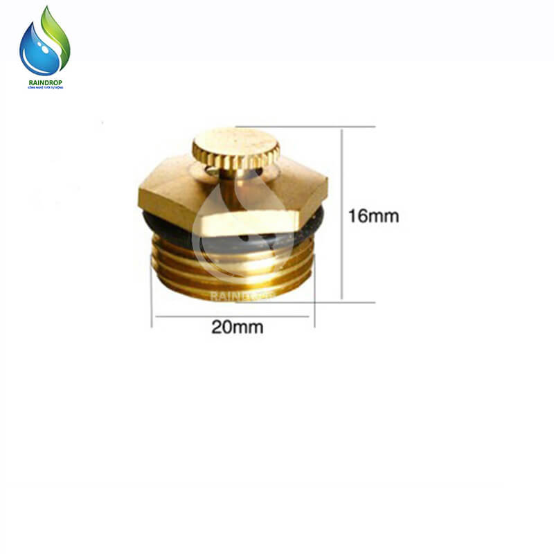 Đầu phun bít đồng chỉnh lưu lượng