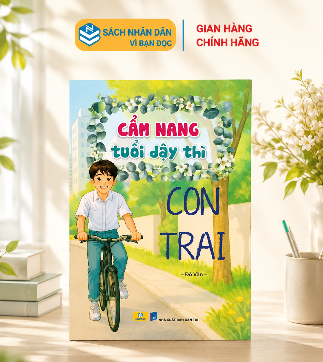Sách - Cẩm Nang Tuổi Dậy Thì Con Trai - Ndbooks