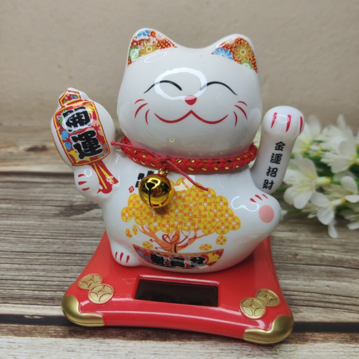 Mèo Thần Tài Vẫy Tay Neko