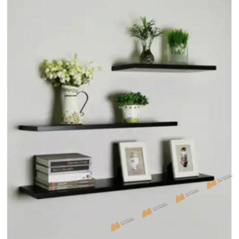 Made in VN kệ trang trí treo tường 15cm gỗ mdf 17mm công ty Mộc Phát độ bền trên 30 năm AN088