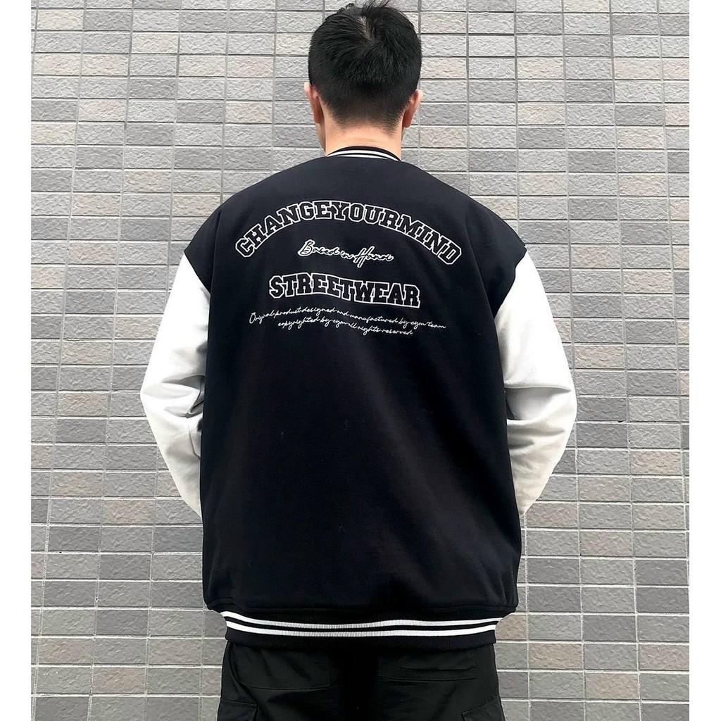 Áo Khoác Dù Nam Nữ Kiểu Bomber Thêu TM 21 Unisex Form Rộng AK222 Ulzzang Hè Thùy Dương Fashion