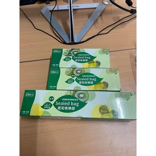 SET 3 HỘP TÚI ZIP ĐỰNG THỰC PHẨM NHIỀU KÍCH CỠ TIỆN DỤNG
