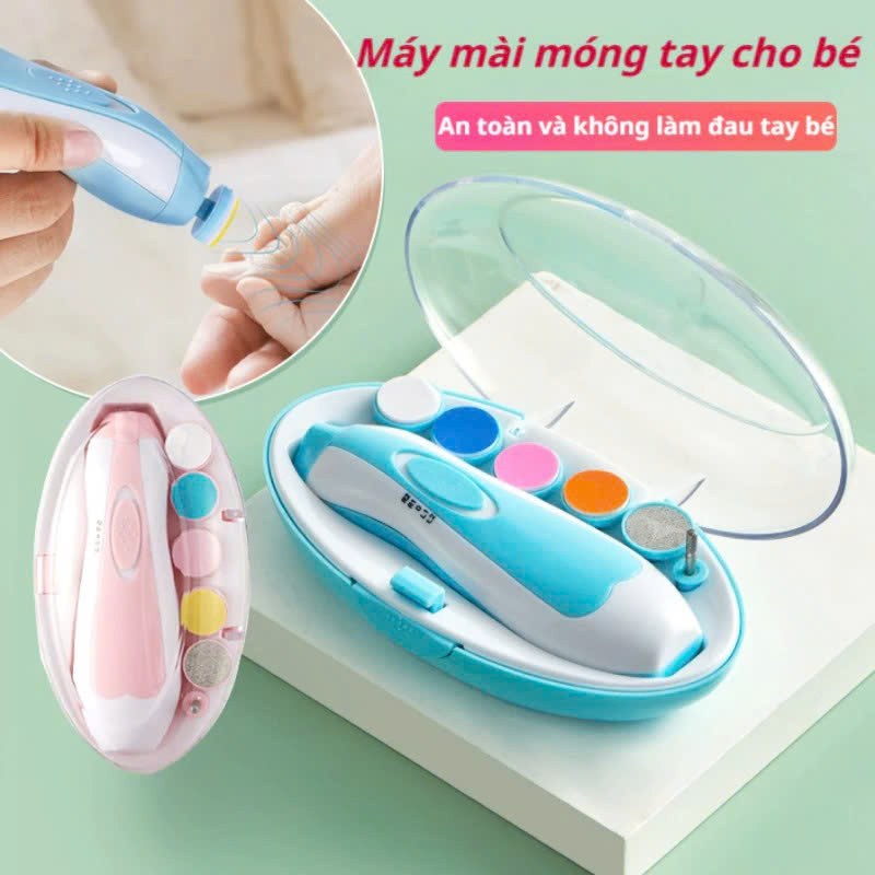 Bộ Máy Cắt Dũa Móng Tay 7 Món Siêu êm An Toàn cho Mẹ và Bé Loại Tốt, TRANG TRÍ NHÀ CỬA, ĐÈN TRANG TRÍ