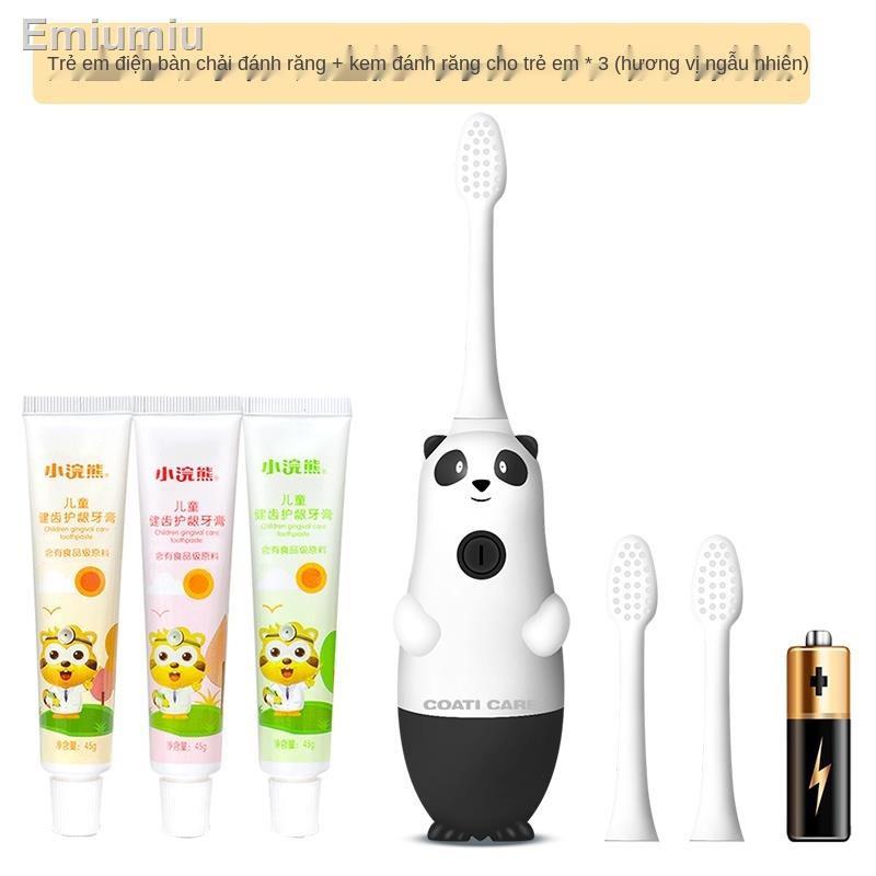 ❏●Bàn chải đánh răng điện trẻ em 2-6-12 tuổi bàn chải đánh răng có thể sạc lại được