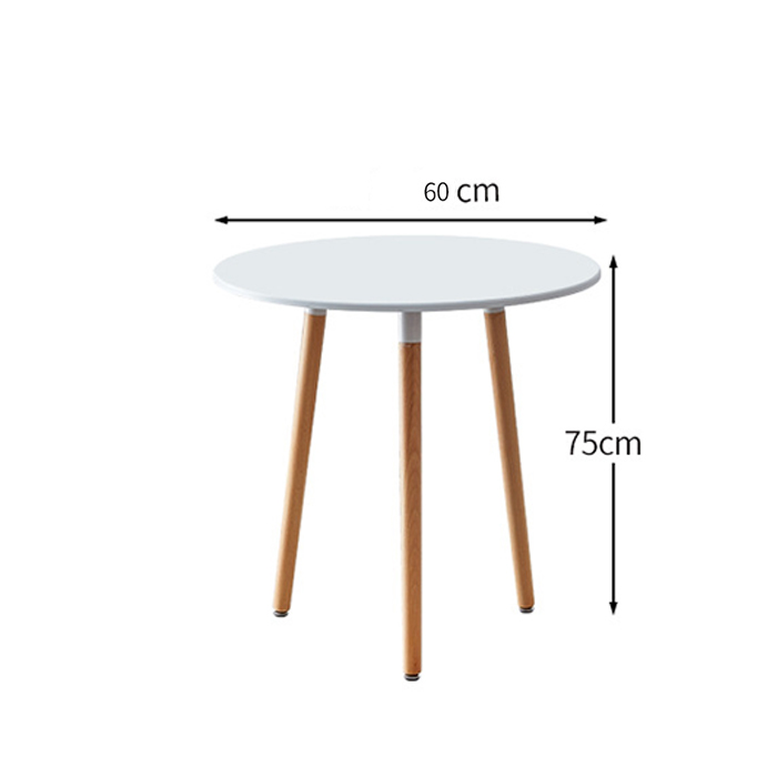 Bàn EAmes tròn 60cm - Bàn tối giản cho phòng trà, phòng khách, phòng ngủ - Nội thất thông minh