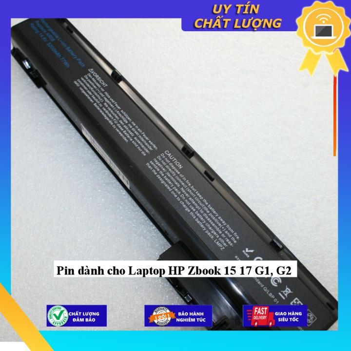 Pin dùng cho Laptop HP Zbook 15 17 G1 G2 - Hàng Nhập Khẩu New Seal