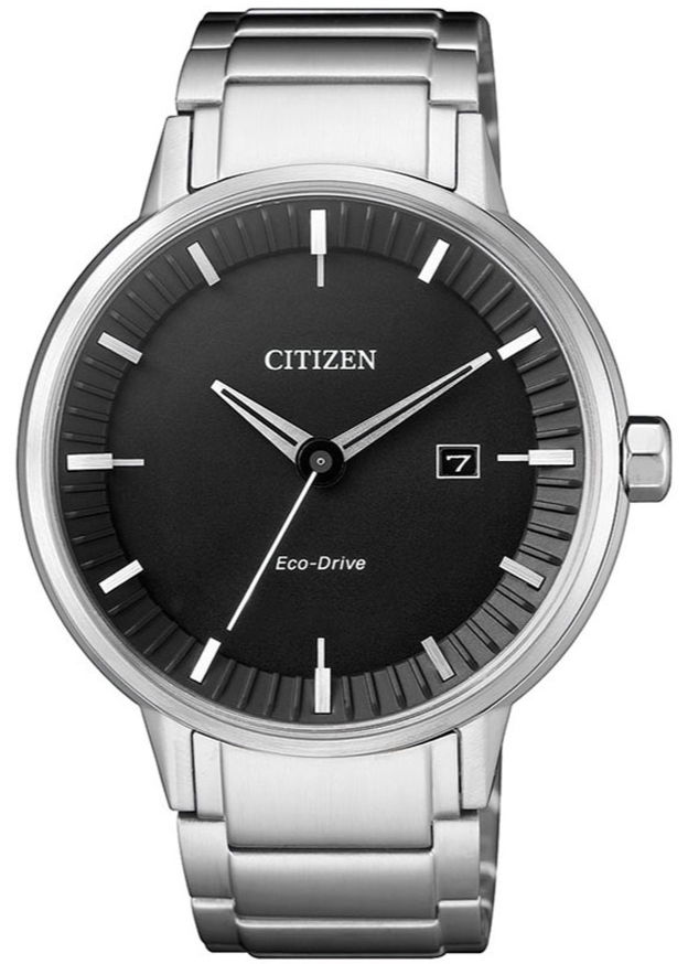 Đồng Hồ Nam Citizen Dây Thép Không Gỉ BM7370-89E - Mặt Đen (Sapphire)