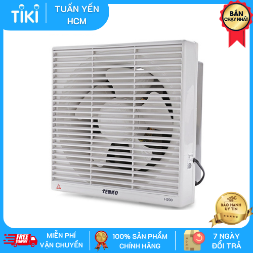 Quạt Hút Thông Gió Senko H200 35W - Hàng Chính Hãng