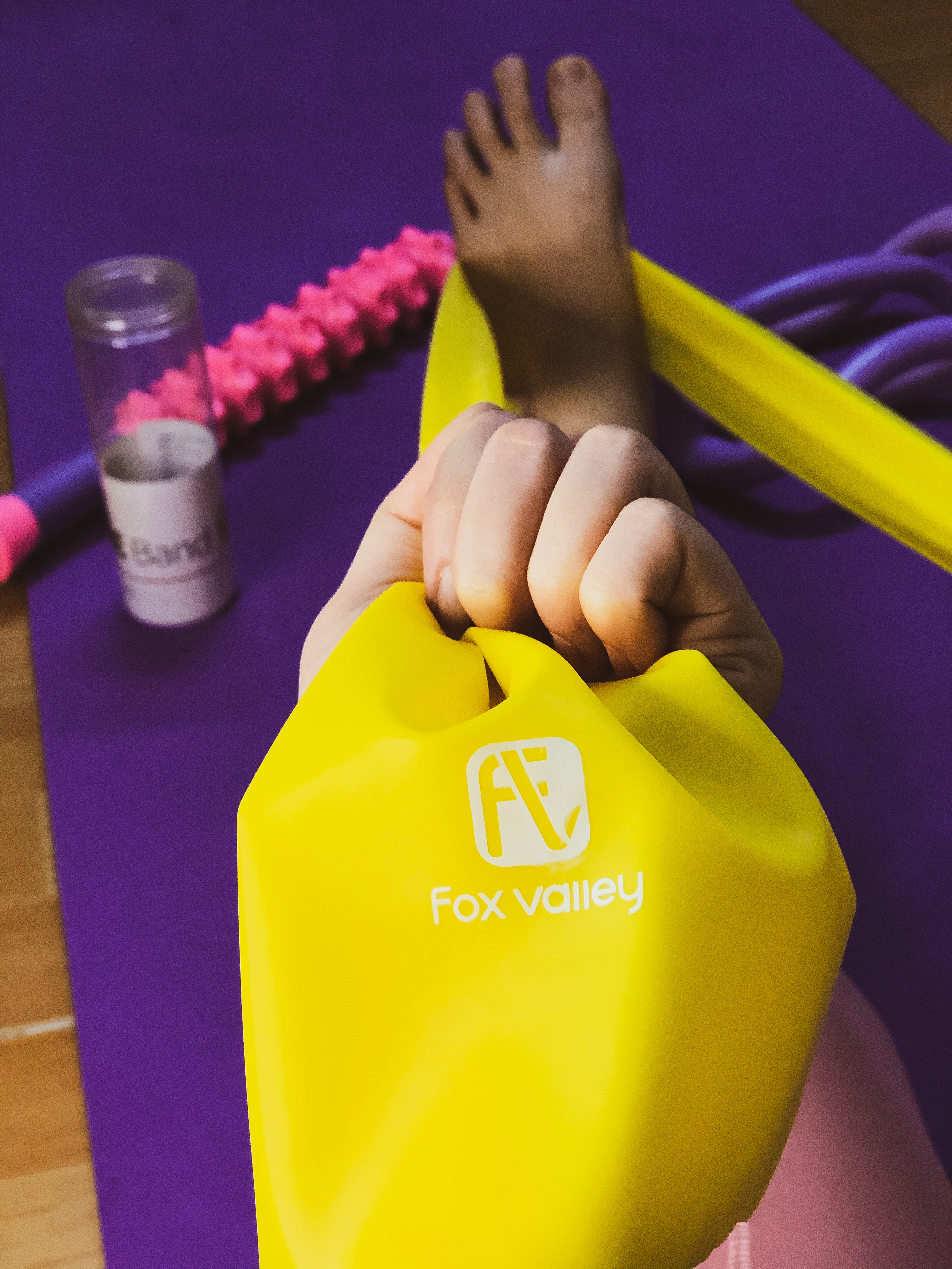 Dây kháng lực cao su đàn hồi FOXVALLEY Line Band hỗ trợ tập Gym, Yoga, Fitness PICKO