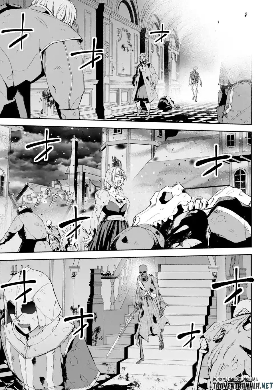 tôi, hiền nhân bị xử tử hình, đã được tái sinh lại thành một lich, và chiến tranh xâm lược bắt đầu chapter 3 17