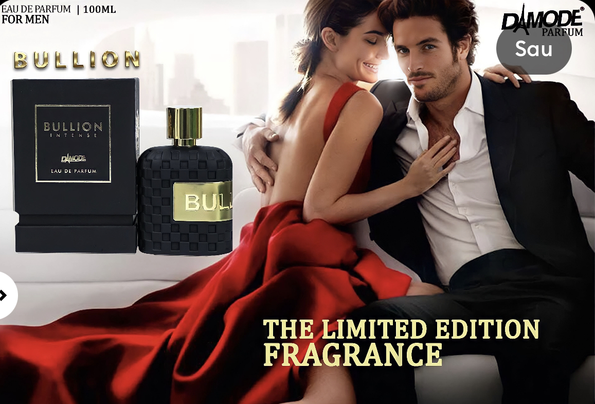 Nước hoa độc quyền damode bullion 100ml dành cho nam