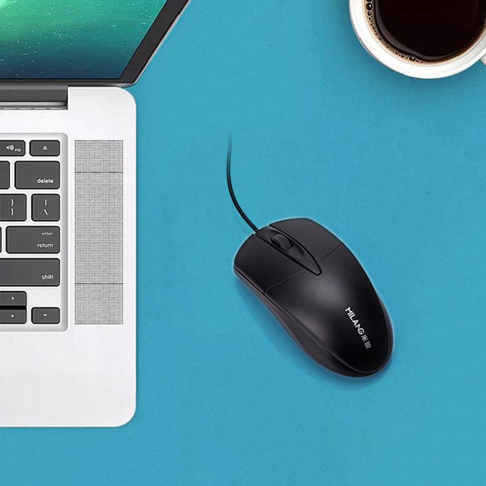 USB Wired Mouse Mice w/Scroll Wheel for PC Laptop Notebook Desktop 1000 DPI